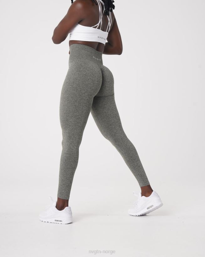 crunch sømløse leggings 22RN2T561 kakigrønn Fitness NVGTN kvinner