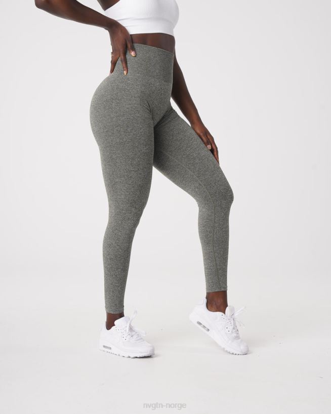 crunch sømløse leggings 22RN2T561 kakigrønn Fitness NVGTN kvinner