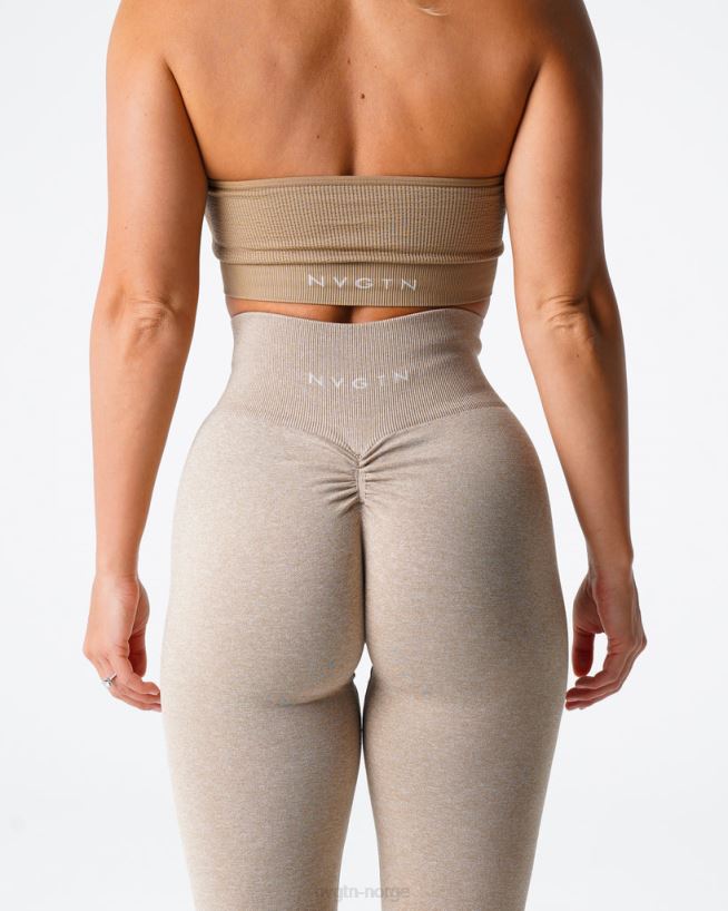 crunch sømløse leggings 22RN2T563 beige Fitness NVGTN kvinner