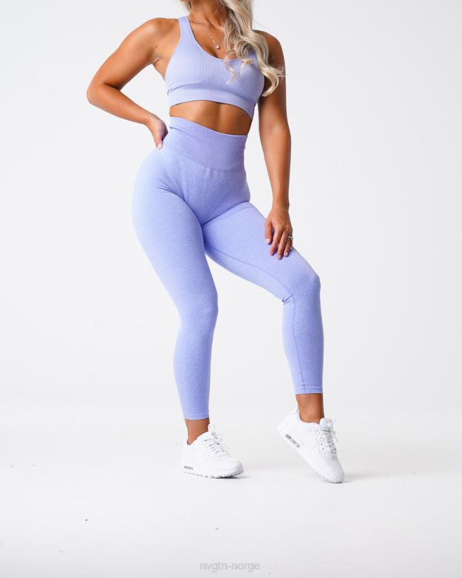 crunch sømløse leggings 22RN2T642 periwinkle Fitness NVGTN kvinner