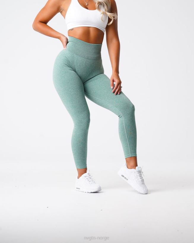 crunch sømløse leggings 22RN2T647 salvie grønn Fitness NVGTN kvinner