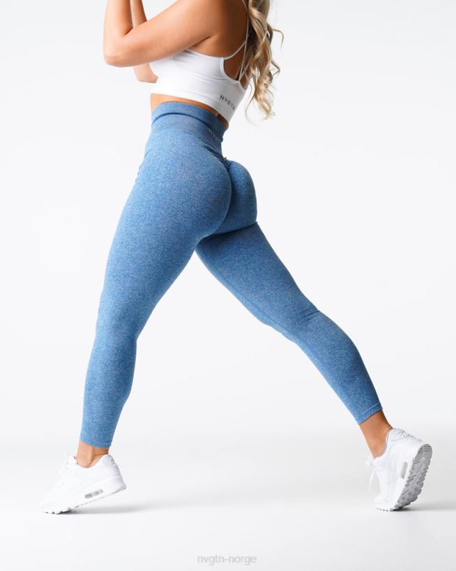 crunch sømløse leggings 22RN2T648 himmelblå Fitness NVGTN kvinner