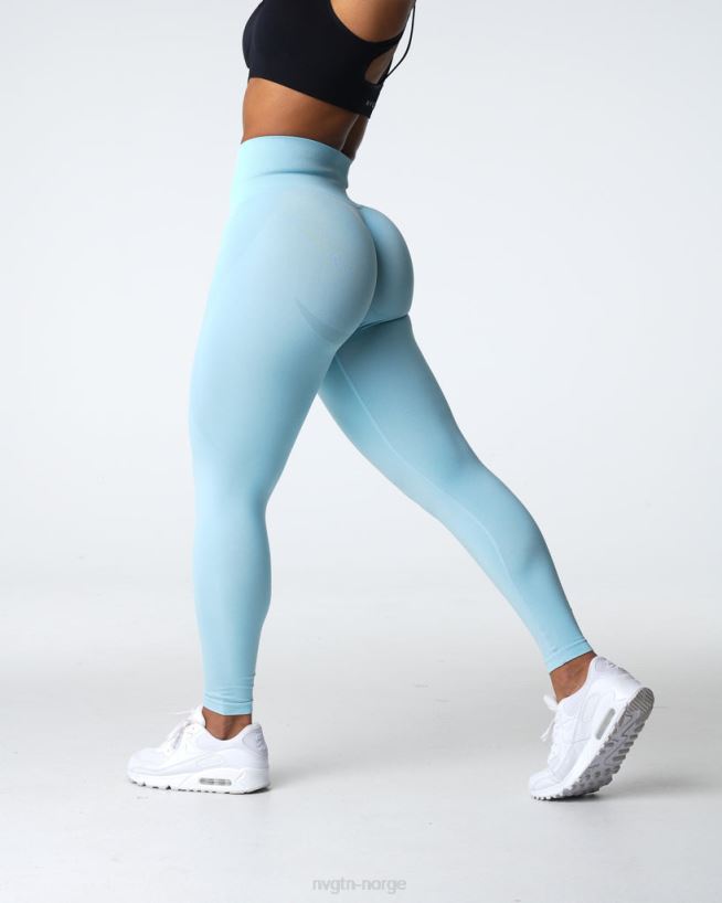 kontur sømløse leggings 22RN2T494 pastell blå Fitness NVGTN kvinner