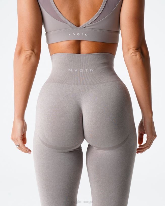 kontur sømløse leggings 22RN2T504 taupe Fitness NVGTN kvinner