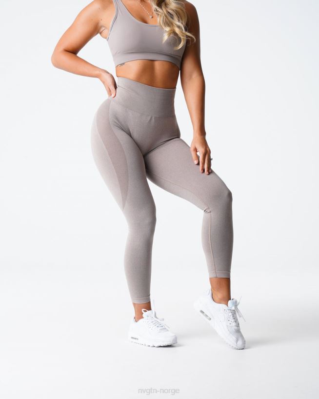kontur sømløse leggings 22RN2T504 taupe Fitness NVGTN kvinner