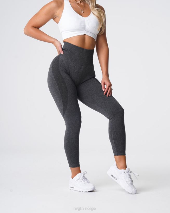 kontur sømløse leggings 22RN2T507 svartflekkete Fitness NVGTN kvinner