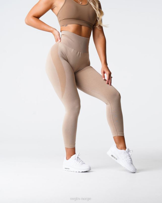 kontur sømløse leggings 22RN2T509 beige Fitness NVGTN kvinner
