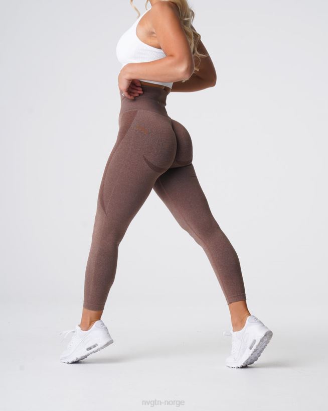kontur sømløse leggings 22RN2T511 kakao Fitness NVGTN kvinner