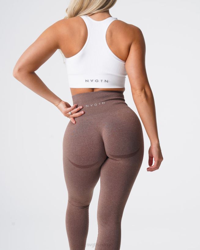kontur sømløse leggings 22RN2T511 kakao Fitness NVGTN kvinner