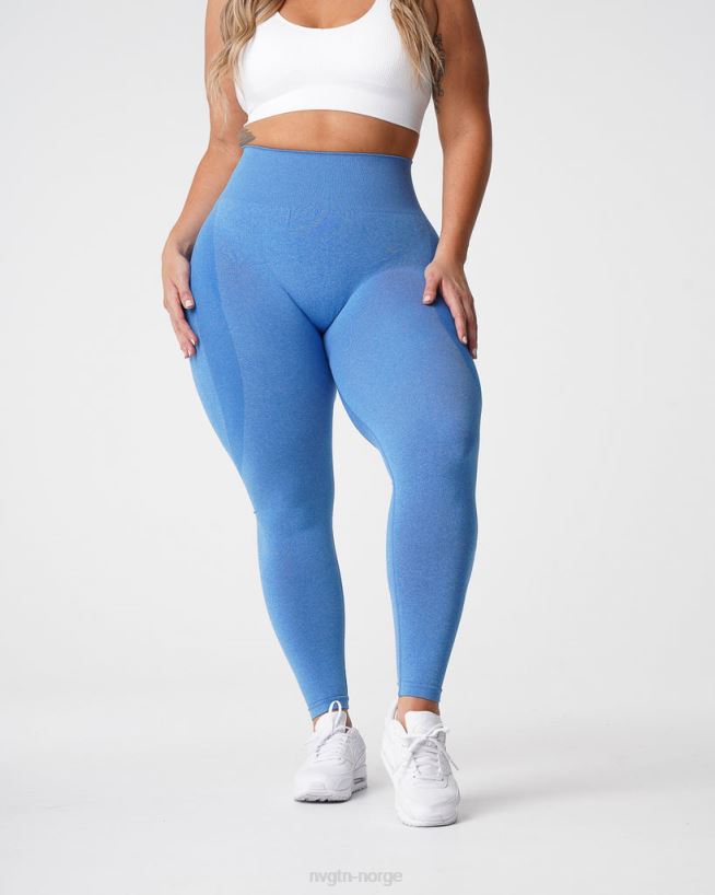 kontur sømløse leggings 22RN2T512 havblått Fitness NVGTN kvinner