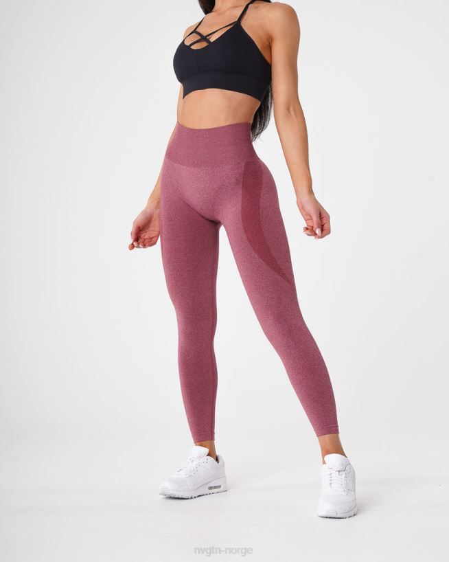 kontur sømløse leggings 22RN2T515 rødbrun Fitness NVGTN kvinner