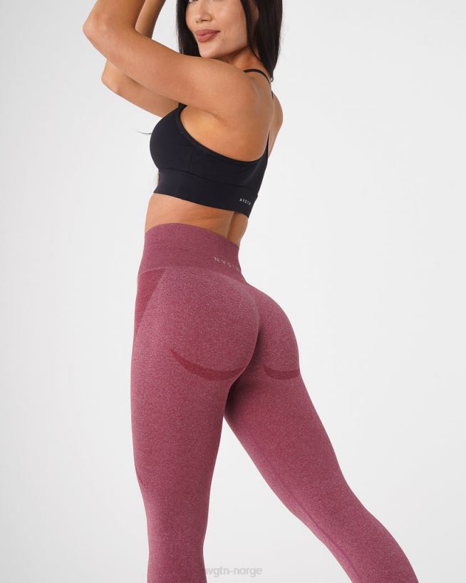 kontur sømløse leggings 22RN2T515 rødbrun Fitness NVGTN kvinner