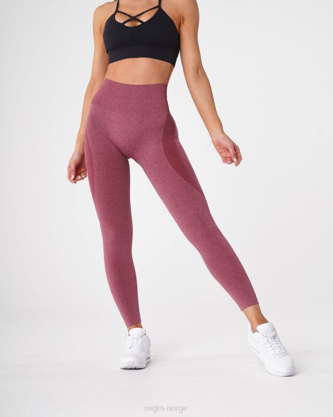 kontur sømløse leggings 22RN2T515 rødbrun Fitness NVGTN kvinner