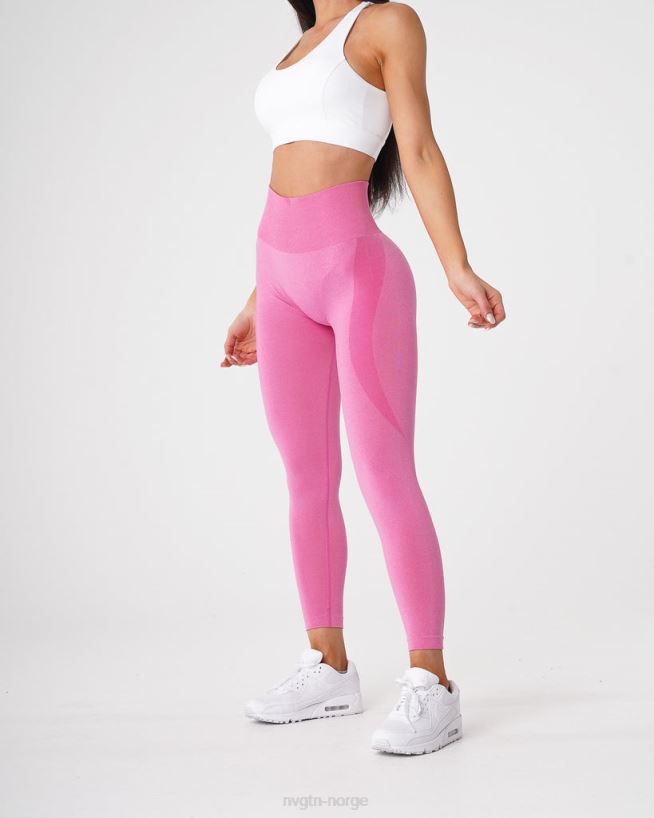 kontur sømløse leggings 22RN2T516 tyggegummi rosa Fitness NVGTN kvinner