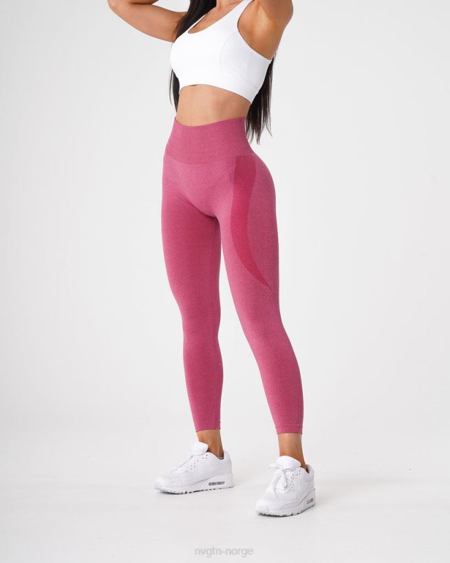 kontur sømløse leggings 22RN2T518 Høyrød Fitness NVGTN kvinner