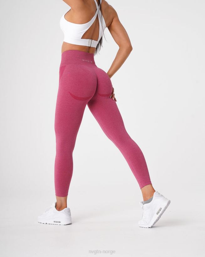 kontur sømløse leggings 22RN2T518 Høyrød Fitness NVGTN kvinner