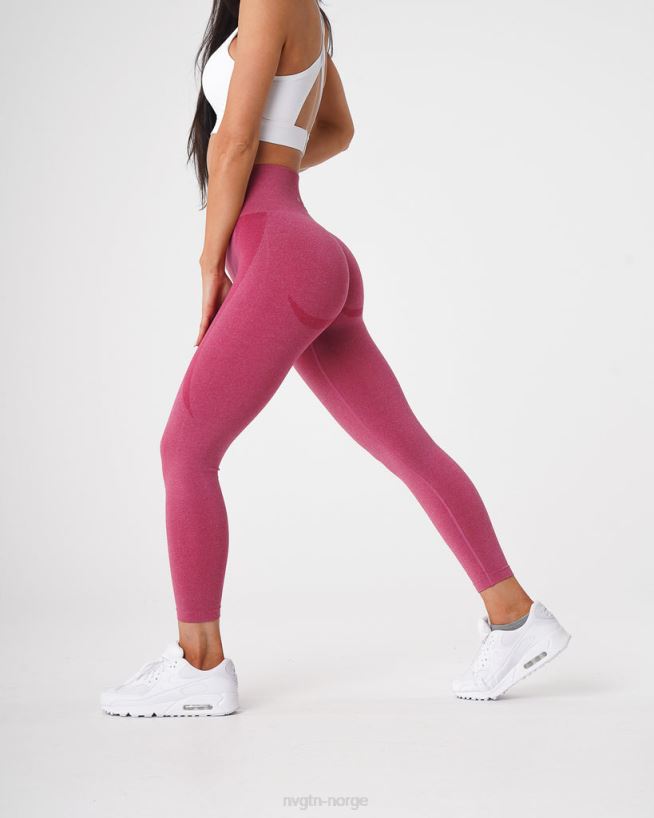 kontur sømløse leggings 22RN2T518 Høyrød Fitness NVGTN kvinner