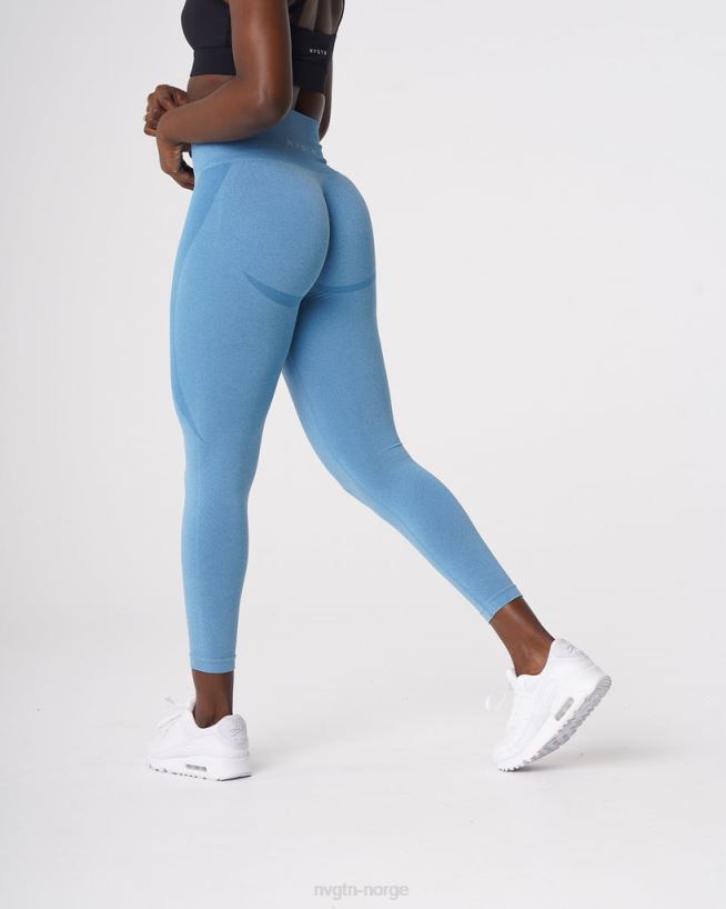 kontur sømløse leggings 22RN2T519 himmelblå Fitness NVGTN kvinner