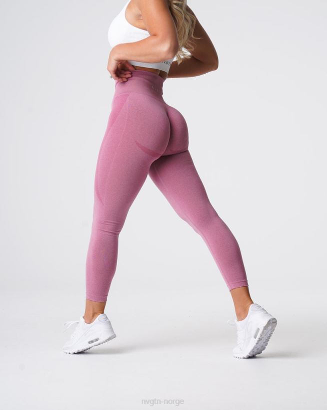 kontur sømløse leggings 22RN2T521 pastell rosa Fitness NVGTN kvinner