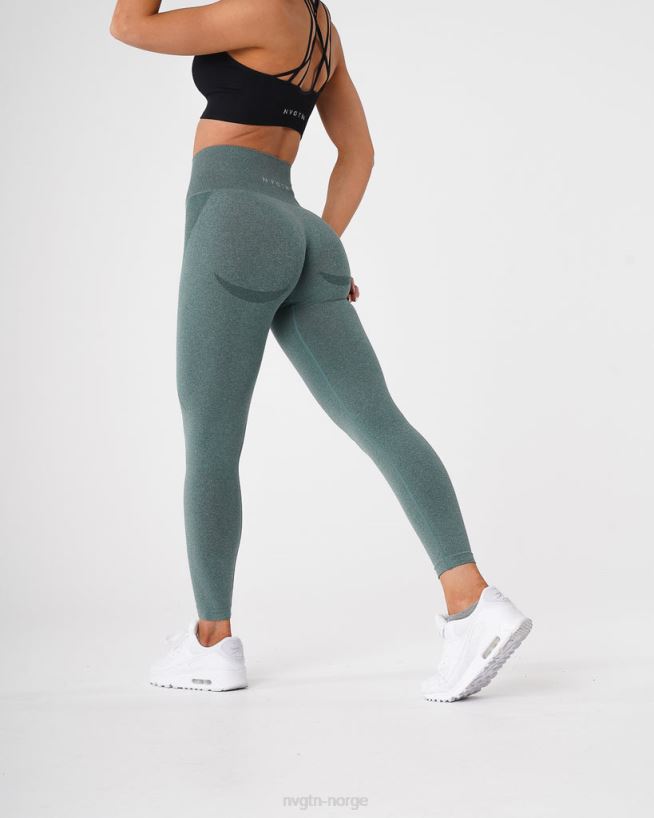 kontur sømløse leggings 22RN2T524 Skoggrønn Fitness NVGTN kvinner