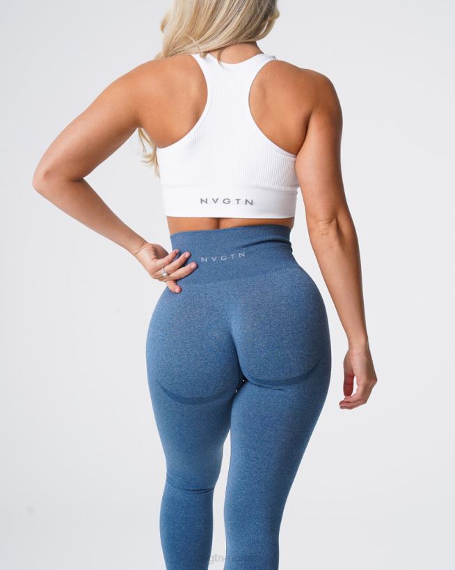 kontur sømløse leggings 22RN2T527 skiferblå Fitness NVGTN kvinner