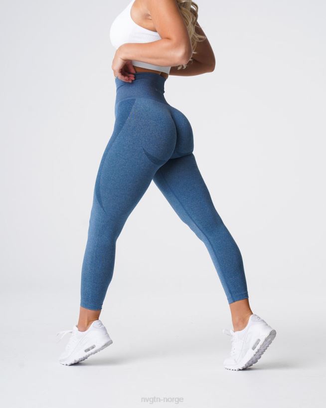 kontur sømløse leggings 22RN2T527 skiferblå Fitness NVGTN kvinner