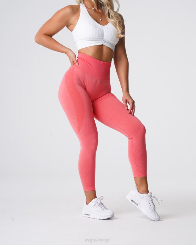 kontur sømløse leggings 22RN2T533 korall Fitness NVGTN kvinner