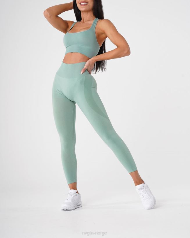 kontur sømløse leggings 22RN2T536 salvie grønn Fitness NVGTN kvinner
