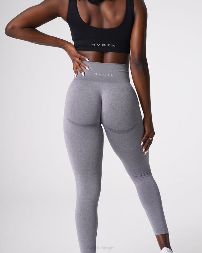 kurvede sømløse leggings 22RN2T611 grå Fitness NVGTN kvinner
