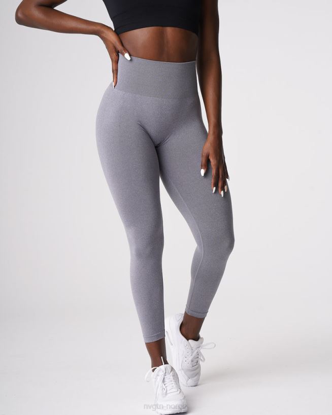 kurvede sømløse leggings 22RN2T611 grå Fitness NVGTN kvinner