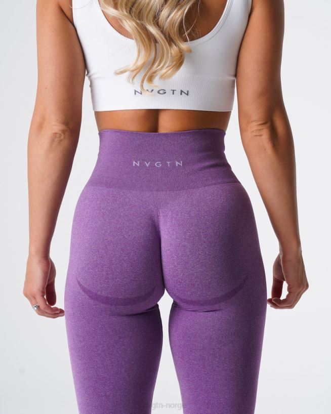 kurvede sømløse leggings 22RN2T616 fiolett Fitness NVGTN kvinner
