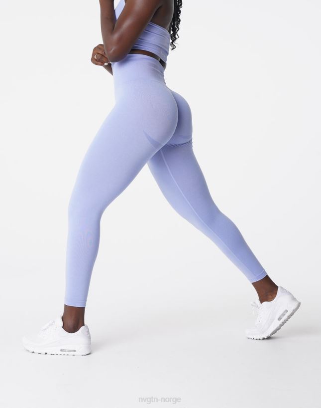 kurvede sømløse leggings 22RN2T626 periwinkle Fitness NVGTN kvinner