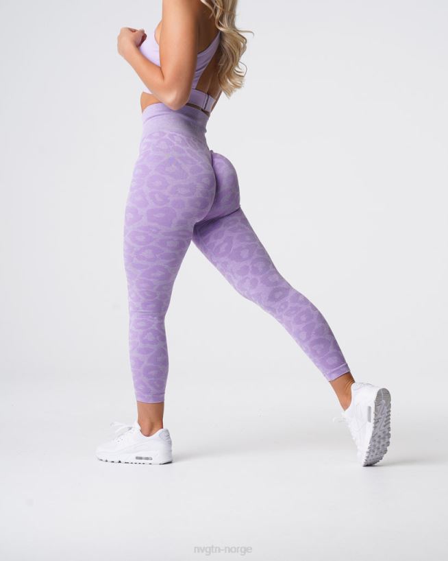 leopard sømløse leggings 22RN2T688 syrin Fitness NVGTN kvinner