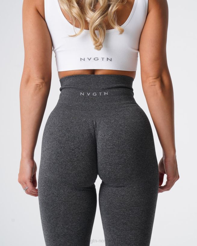 nv sømløse leggings 22RN2T578 svartflekkete Fitness NVGTN kvinner