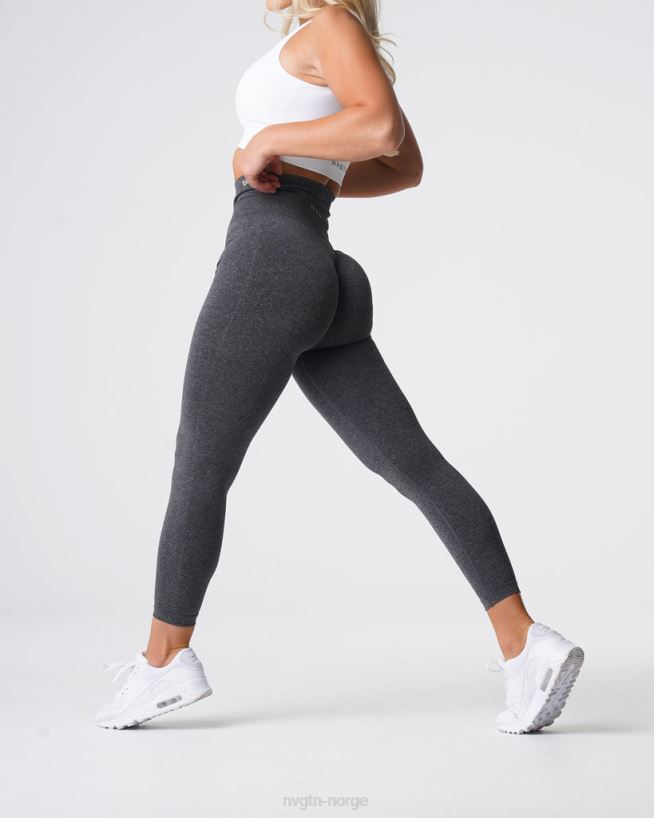 nv sømløse leggings 22RN2T578 svartflekkete Fitness NVGTN kvinner