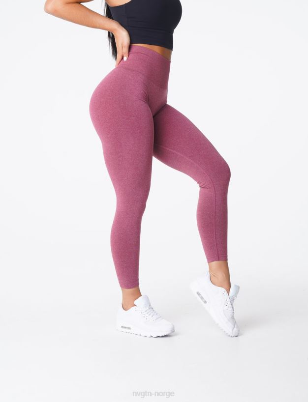 nv sømløse leggings 22RN2T580 rødbrun Fitness NVGTN kvinner