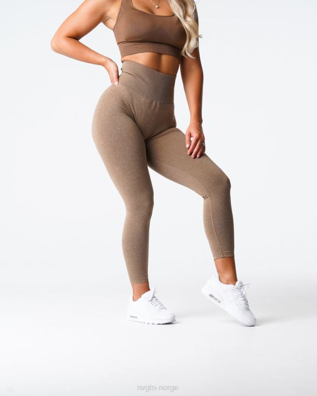 nv sømløse leggings 22RN2T582 mokka Fitness NVGTN kvinner