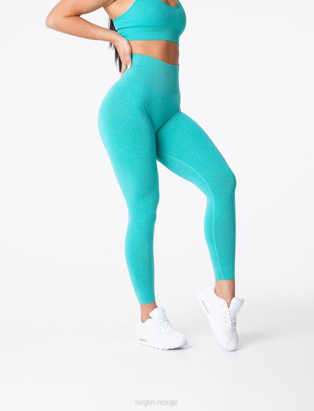 nv sømløse leggings 22RN2T585 turkis Fitness NVGTN kvinner
