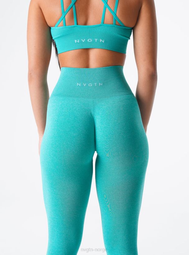 nv sømløse leggings 22RN2T585 turkis Fitness NVGTN kvinner