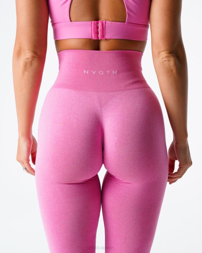 nv sømløse leggings 22RN2T587 tyggegummi rosa Fitness NVGTN kvinner