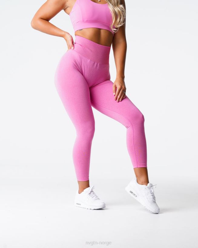 nv sømløse leggings 22RN2T587 tyggegummi rosa Fitness NVGTN kvinner