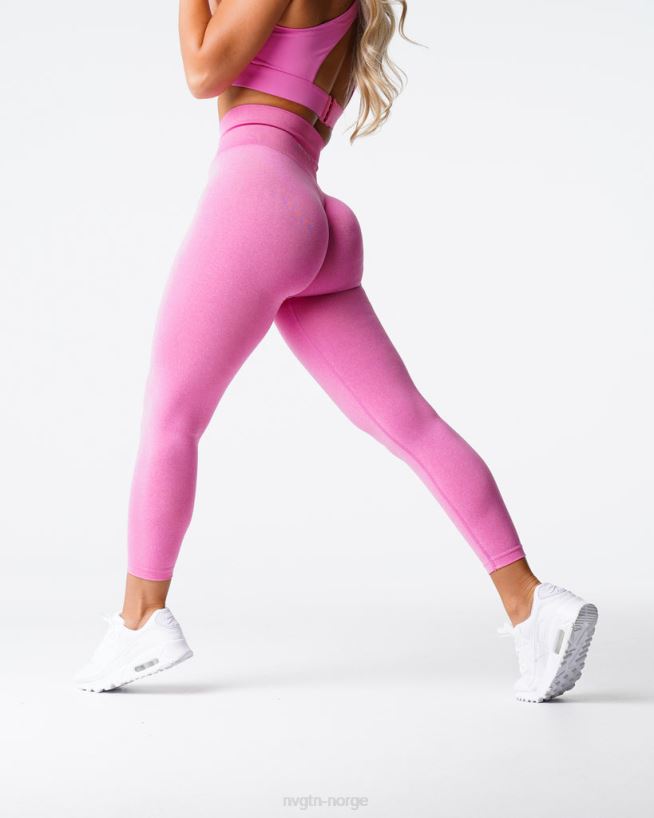 nv sømløse leggings 22RN2T587 tyggegummi rosa Fitness NVGTN kvinner