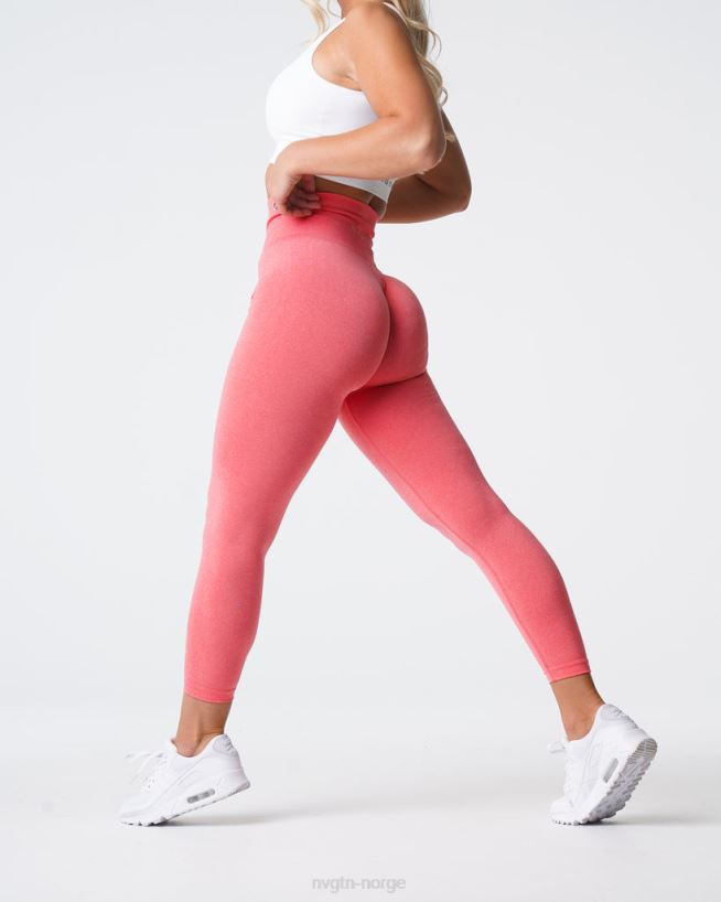 nv sømløse leggings 22RN2T597 korall Fitness NVGTN kvinner