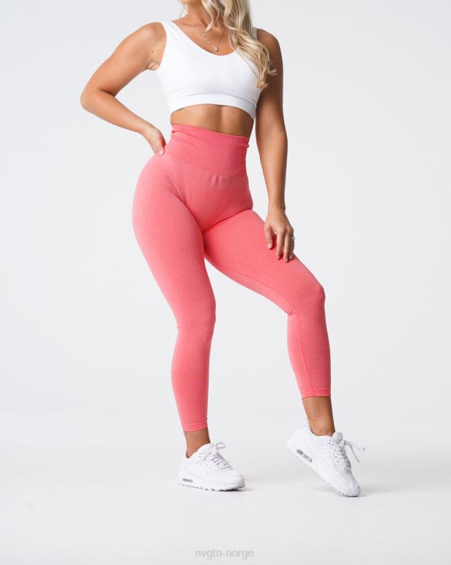 nv sømløse leggings 22RN2T597 korall Fitness NVGTN kvinner