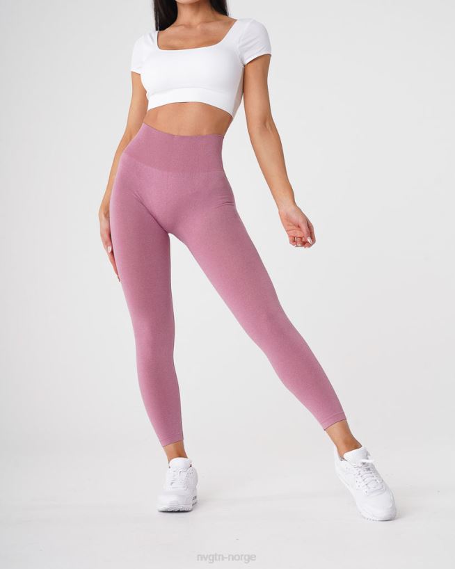 nv sømløse leggings 22RN2T600 pastell rosa Fitness NVGTN kvinner