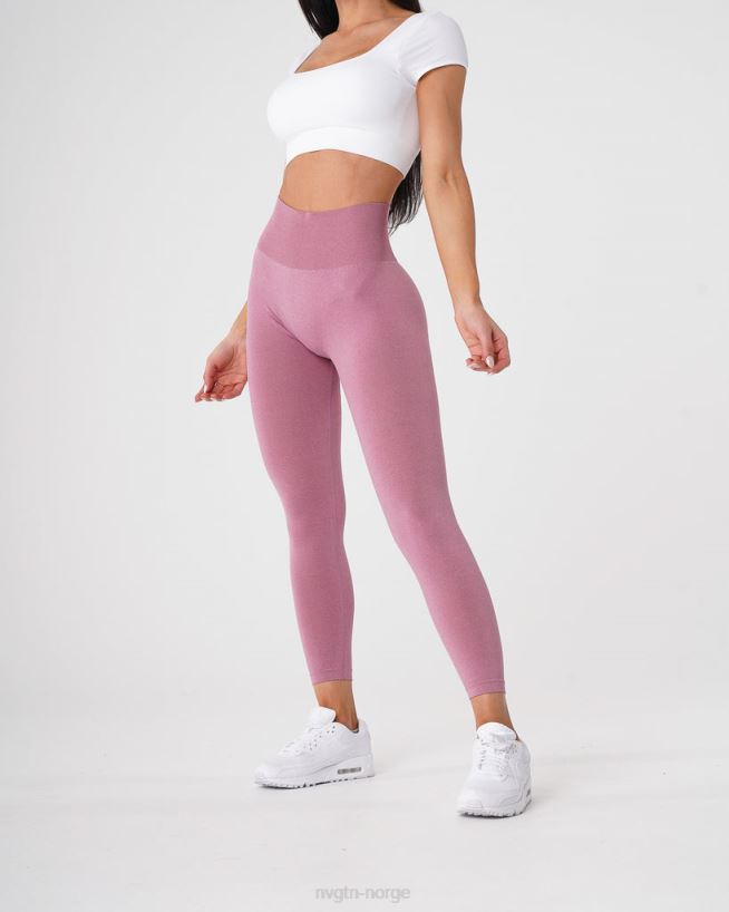 nv sømløse leggings 22RN2T600 pastell rosa Fitness NVGTN kvinner