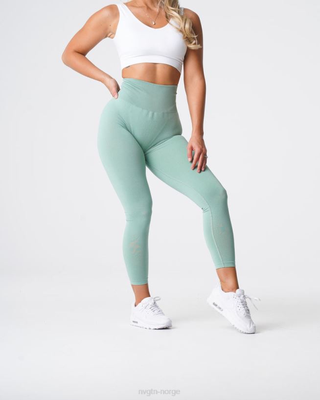 nv sømløse leggings 22RN2T602 salvie grønn Fitness NVGTN kvinner