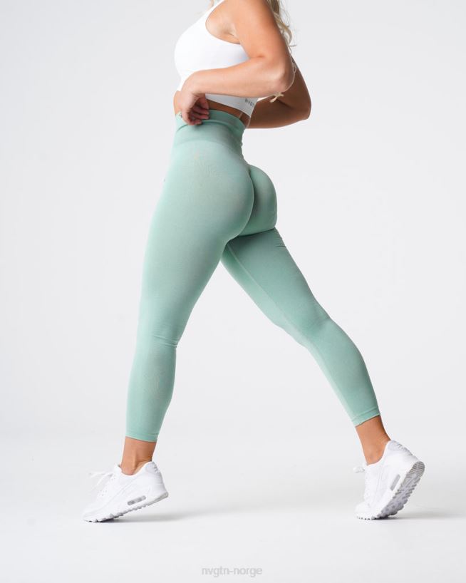 nv sømløse leggings 22RN2T602 salvie grønn Fitness NVGTN kvinner