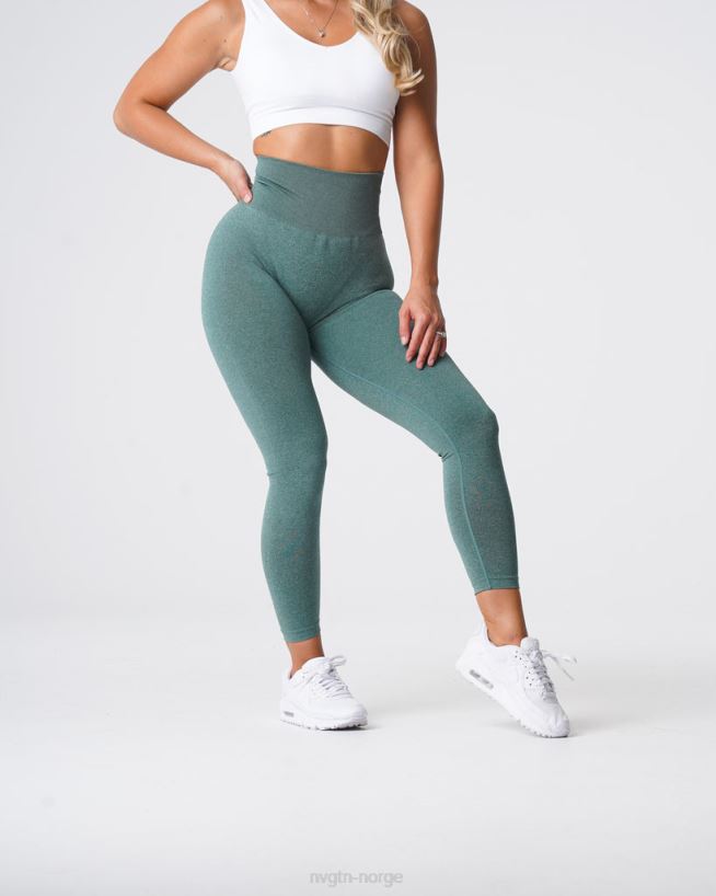 nv sømløse leggings 22RN2T604 Skoggrønn Fitness NVGTN kvinner