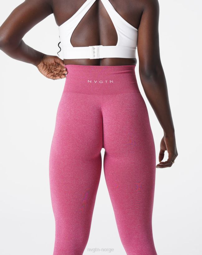 nv sømløse leggings 22RN2T607 Høyrød Fitness NVGTN kvinner